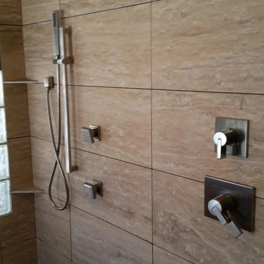 Shower fixture installation for Frozen Pipe Repair in Strongsville